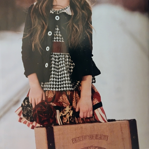 Persnickety Girls Home for the Holidays Striped Ruffle Pants - Picture 10 of 10